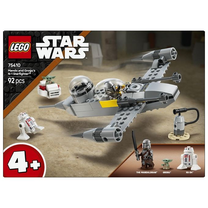 LEGO Set Starfighter N-1 di Mando e Grogu 75410 Star Wars Edizione Costruzioni Collezionabile