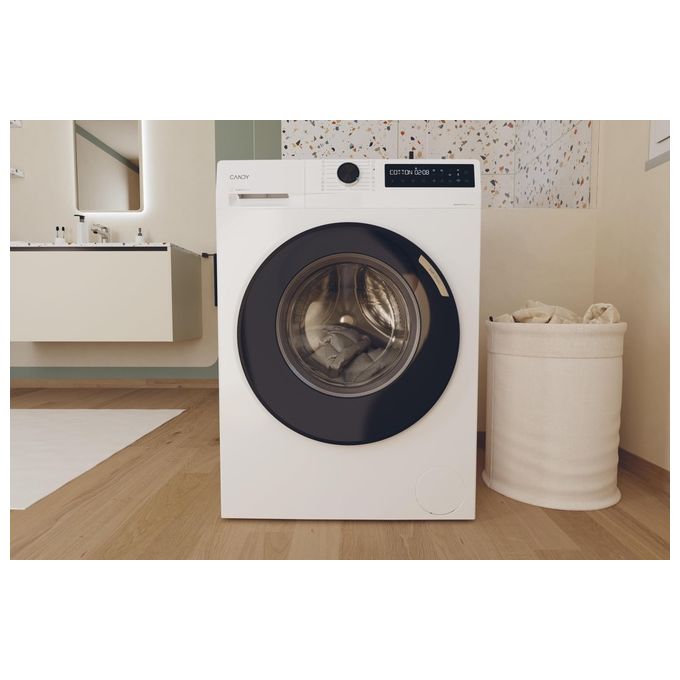 Candy BR 48B6-S ProWash 500 Lavatrice Frontale 8 Kg 1400 rpm Classe A Wi-Fi Inverter 16 Programmi (85x60x53 cm) colore Bianco