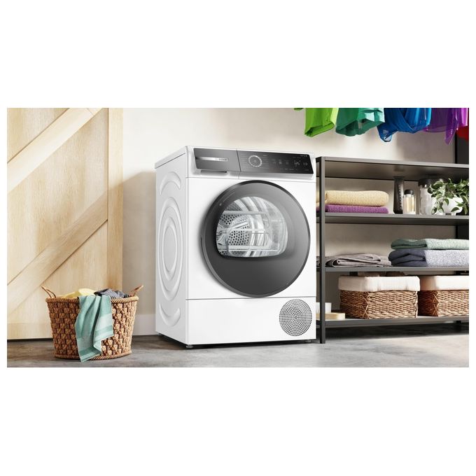 Bosch WQB245B0IT Serie 8 Asciugatrice a Pompa di Calore 9Kg