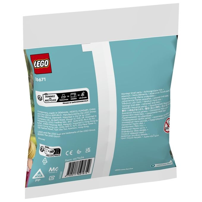 Lego Polybag Disney Princess Parco Giochi Bosco di Aurora