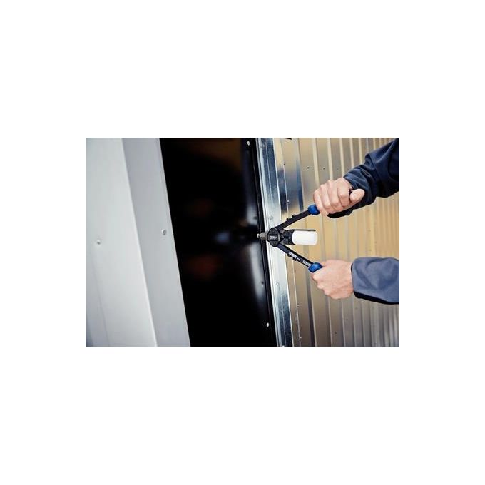 Rapid 5000374 RP100 Rivettatrice PRO con Funzione Press-Less Blu