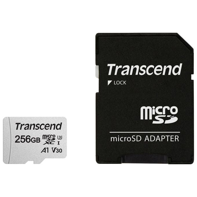 Transcend 300S Memoria Flash 256Gb MicroSDXC Classe 10 UHS-I
