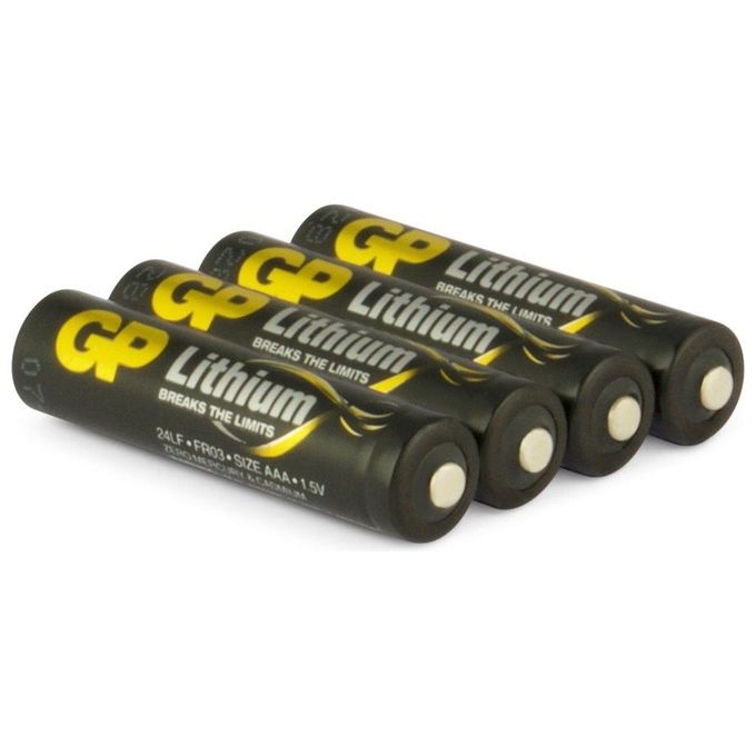 GP Battery 4 Pile al Lithium Micro 1.5V AAA