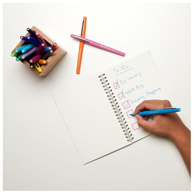 Papermate Confezione 16 Penne Punta in Fibra Flair Assortite