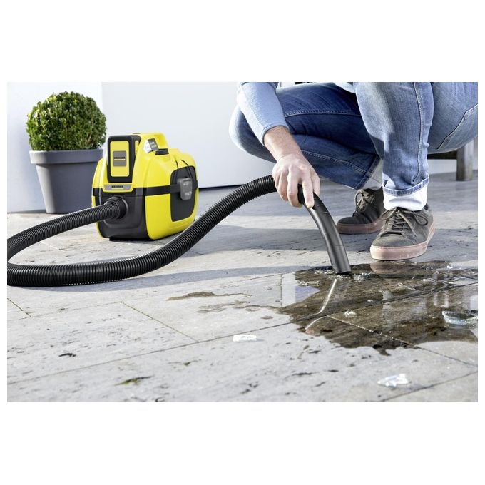 Karcher 1.198-301.0 Compact WD 1  Aspiratutto a Batteria Potenza 230 W Capacita' 7 Litri