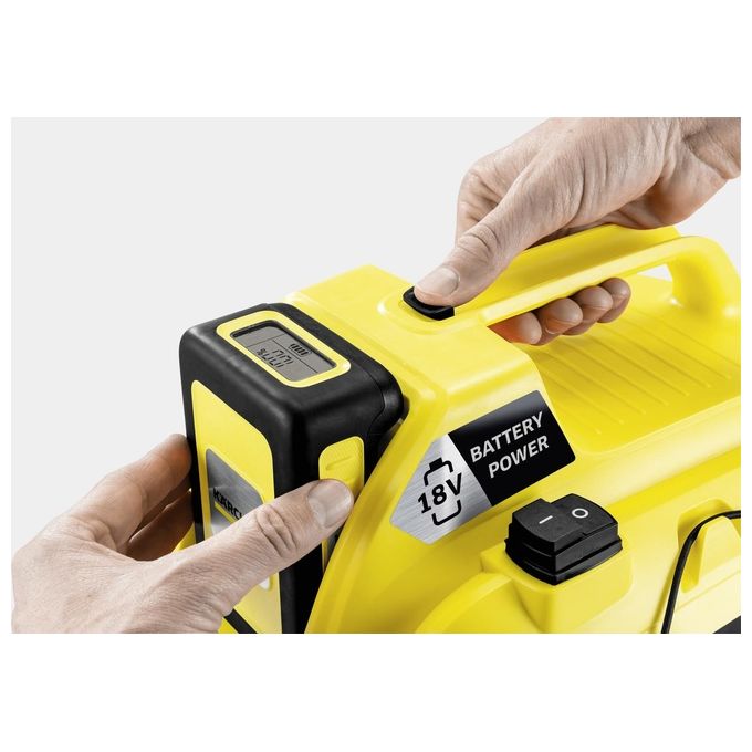 Karcher 1.198-301.0 Compact WD 1  Aspiratutto a Batteria Potenza 230 W Capacita' 7 Litri