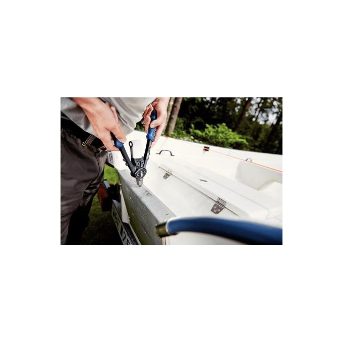 Rapid 5000374 RP100 Rivettatrice PRO con Funzione Press-Less Blu