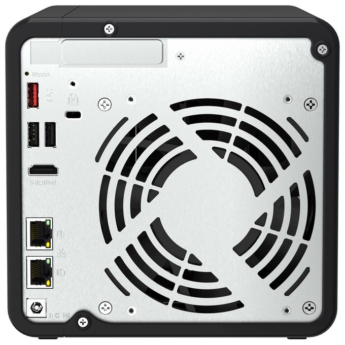 QNAP TS-464 NAS Tower Collegamento Ethernet LAN Nero N5095