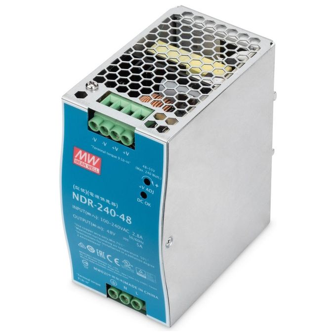 Digitus Alimentatore Industriale 48 Volt Cc 240 Watt