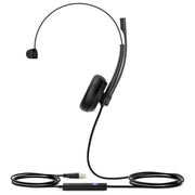 Yealink Telefonia UH34 MONO TEAMS Cuffia e Auricolare Padiglione Auricolare Usb Tipo A Nero