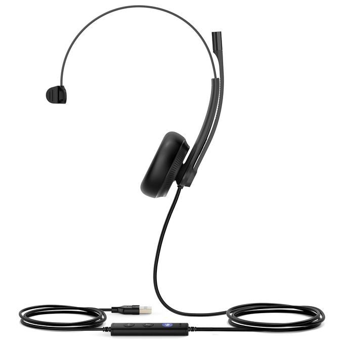 Yealink Telefonia UH34 MONO TEAMS Cuffia e Auricolare Padiglione Auricolare Usb Tipo A Nero