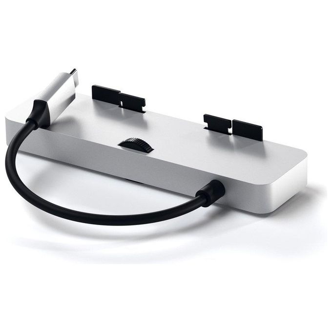 Satechi Hub Pro con Morsetti Porta Dati Usb-C 3 Usb 3.0 in Alluminio