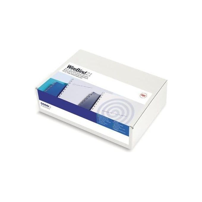 Gbc Cf100 Dorsi Metallici 8mm Argento