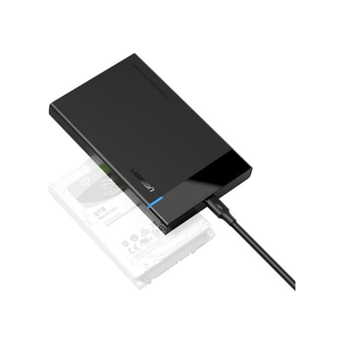 Ugreen Case Esterno per Hdd-Ssd 2.5'' Usb Type-C