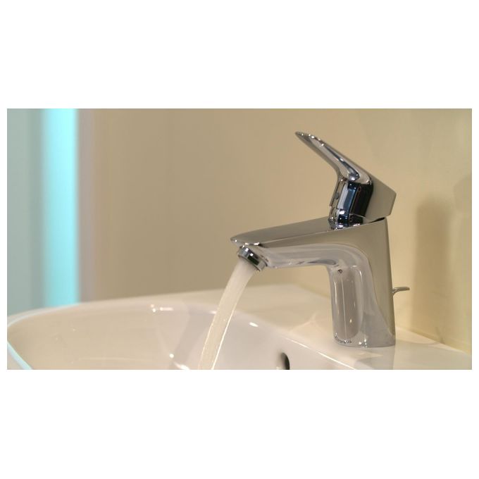 Hansgrohe Logis 71070 Miscelatore Lavabo 70 Con Scarico Cromo