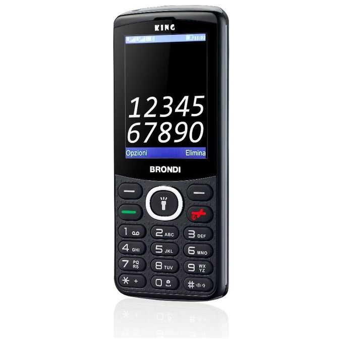 Brondi King Telefono Cellulare Nero