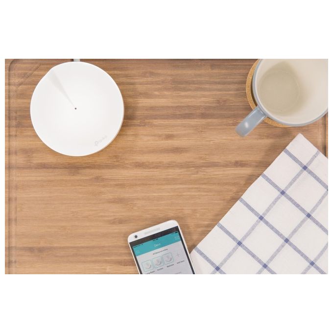 TP-LINK DECO M5 Wireless Router Ac1300 Whole-home Dualband Quadcore 717mhz 2p Gigabit 1p usb
