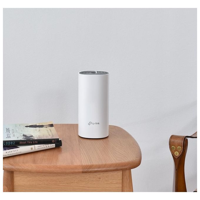 TP-Link Deco E4 3-Pack Dual-Band 2.4 GHz-5 GHz Wi-Fi 5 Bianco-Grigio 2 Interno