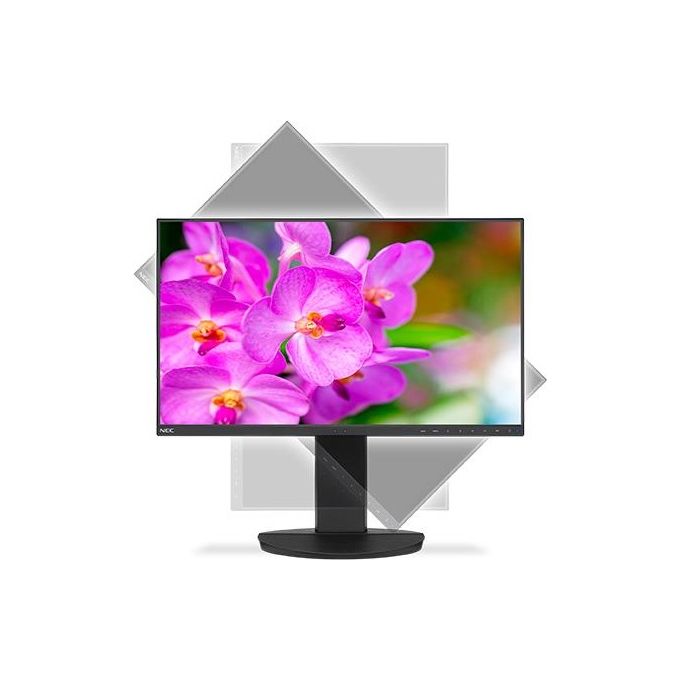 NEC Monitor 24'' LED IPS MultiSync EA241F-BK 1920 x 1080 Full HD Tempo di Risposta 5 ms