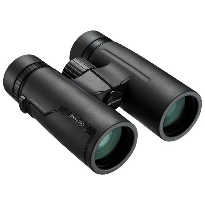 Olympus 8x42 PRO EXWP Binocolo con Custodia Impermeabile Nero