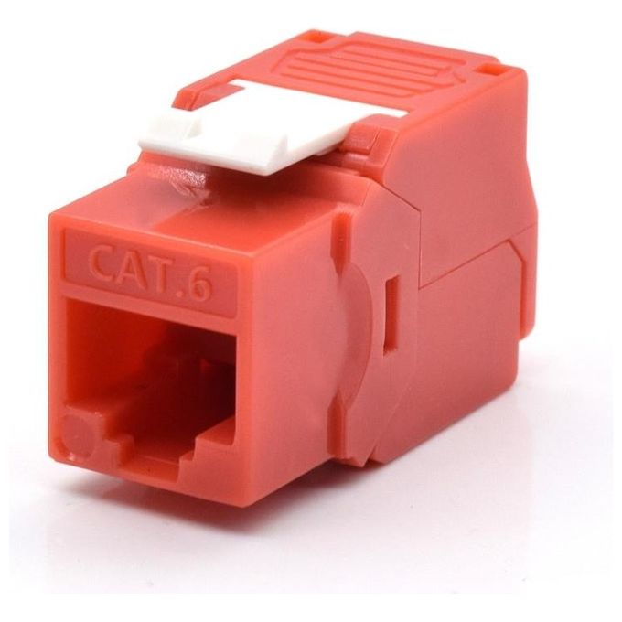 Wp Europe Keystone Cat.6 Utp Rosso Tool Less