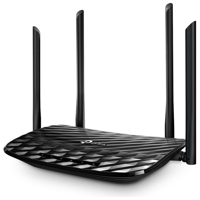 Tp-Link AC1200 Router Wireless Dual-Band 2.4Ghz-5Ghz Gigabit Ethernet Nero