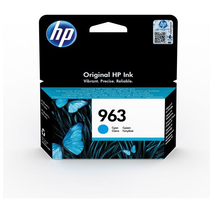HP 963 Cartuccia d'Inchiostro Originale Ciano