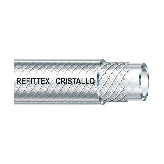 Tubo Refittex Cristallo Mt 25 Mm 25X33