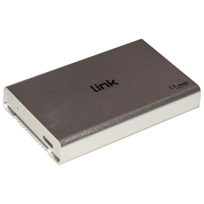 Link Box Esterno Usb 3.0 per Hdd Sata 2,5'' fino a 12,5mm di Spessore