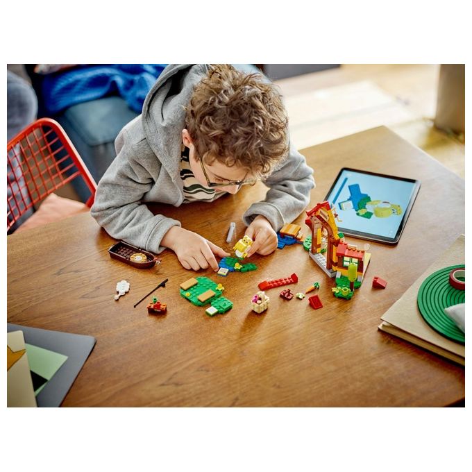 LEGO Super Mario 71422 – Picnic a Casa di Mario, Set di Espansione 259 Pezzi con Personaggi di Mario, Yoshi e Goomba, Eta' 6+