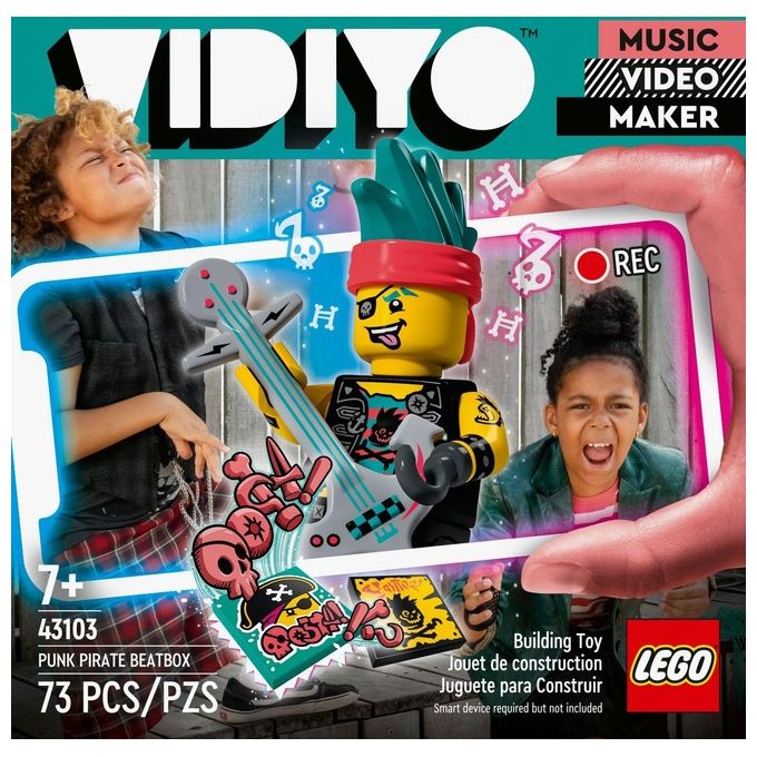 LEGO Vidiyo Punk Pirate BeatBox Creatore Video Musicali con Pirata