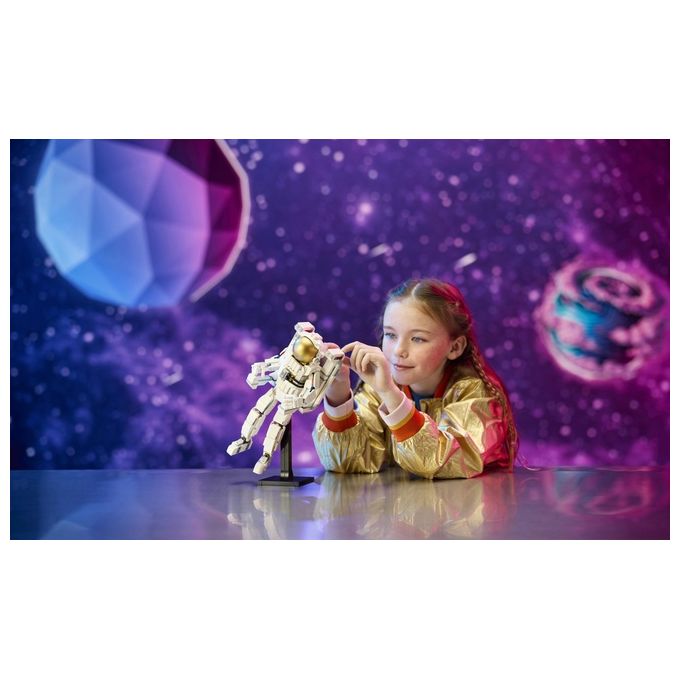 Lego 31152 Creator Set da costruzione 3 in 1 Astronauta Cane Spaziale Astronave Viper Jet 647 pezzi 9+ anni colore Multicolore