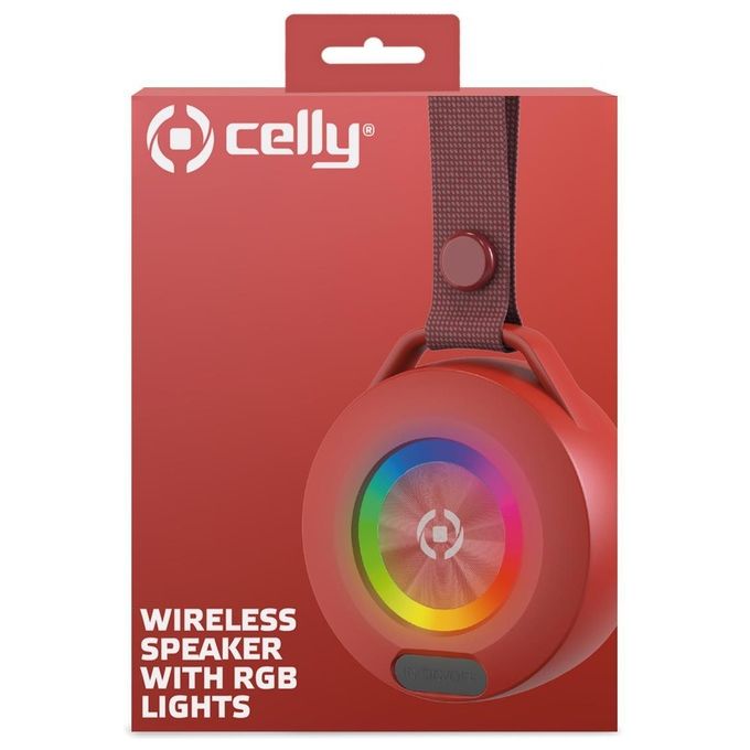Celly Wireless Speaker Summer Rosso