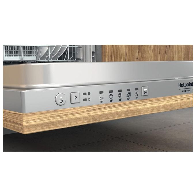 Hotpoint HI 3010 Lavastoviglie da incasso a Scomparsa Totale 13 Coperti Classe energetica F 5 programmi 60 cm Argento