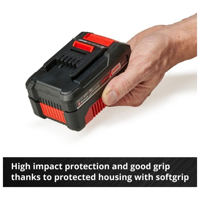 Einhell Power-X-Change 18V 4,0 Ah Starter-Kit Caricabatteria E Batteria Li-Ion