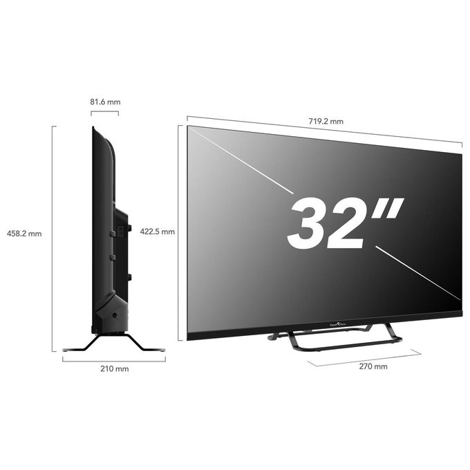 Smart Tech 32HV02V Tv Led 32'' Hd VIDAA Hotel Mode TV Sat