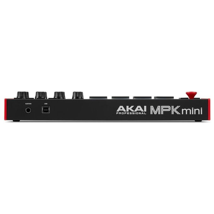 Akai Professional Mpk Mini Mk3 Tastiera Midi Controller Usb a 25 Note con 8 Drum Pad Retroilluminati