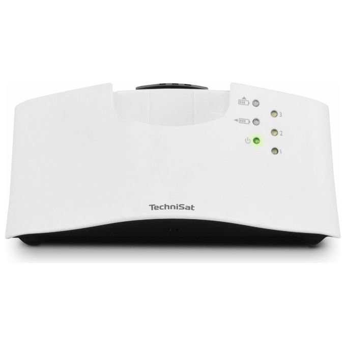 Technisat Stereoman ISI 3 Cuffie Wireless Stereo per TV Bianco