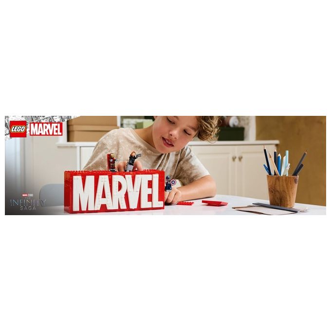 LEGO Marvel Logo e Minifigure MARVEL 76313