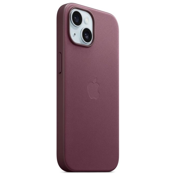 Apple Custodia MagSafe in Tessuto FineWoven per iPhone 15 Gelso ​​​​​​​
