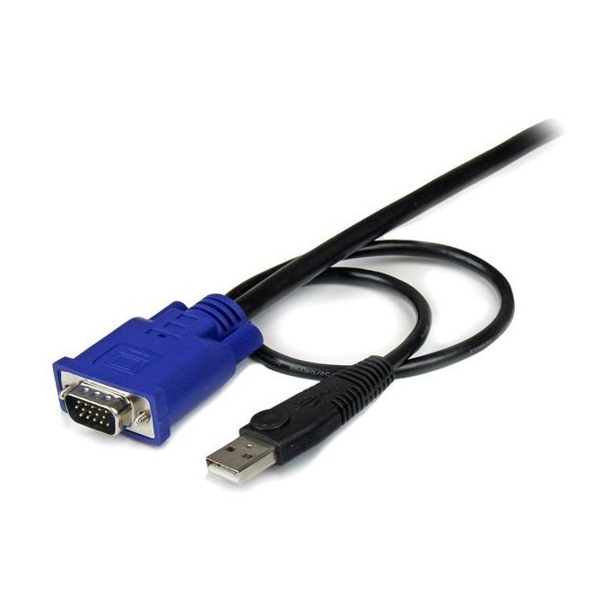 StarTech Cavo KVM USB ultra-sottile 2 in 1 4,5 m
