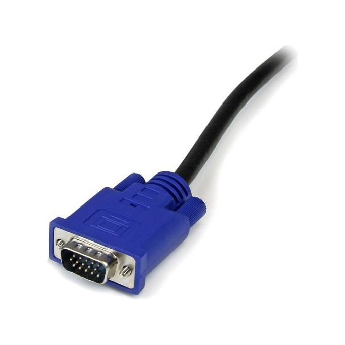 StarTech Cavo KVM USB ultra-sottile 2 in 1 4,5 m