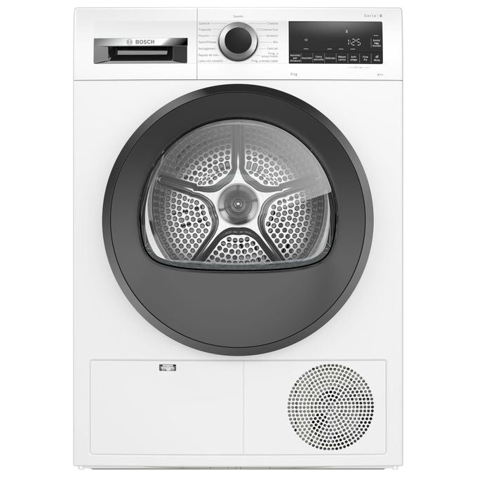 Bosch Serie 6 Asciugatrice a Pompa di Calore 9Kg Classe Energetica A con Filtro EasyClean