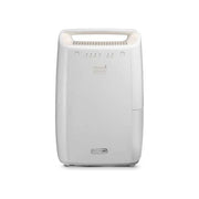 De'Longhi DEX210SF Tasciugo Deumidificatore 10L-Giorno Sistema di sicurezza Maniglia Bianco