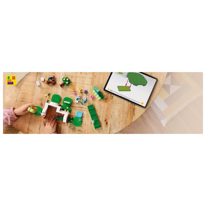 LEGO 77055 Animal Crossing - La sartoria delle Sorelle Ago e Filo, Set da Costruzione 322 Pezzi con Minifigure di Mabel e Sasha, Eta' 6+