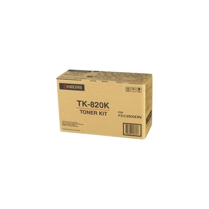 Kyocera Mita Toner KIT_ Nero Tk-820k Fs-c8100dn