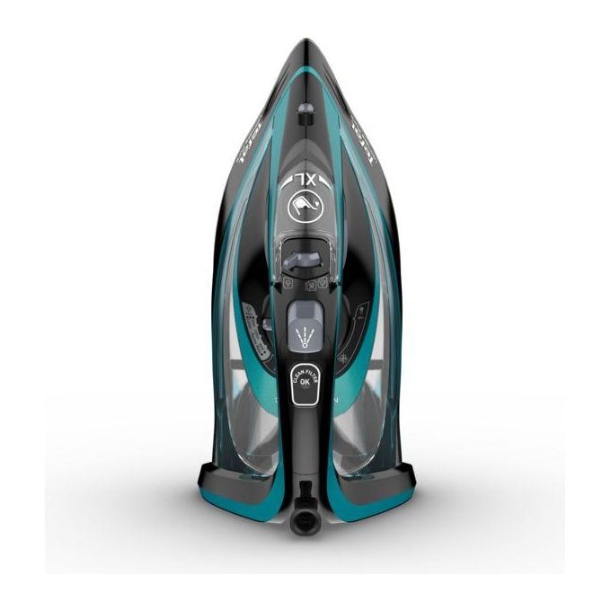 Tefal FV9844 Ultimate Pure Ferro da Stiro a Vapore Durilium Autoclean 3200W Nero Blu