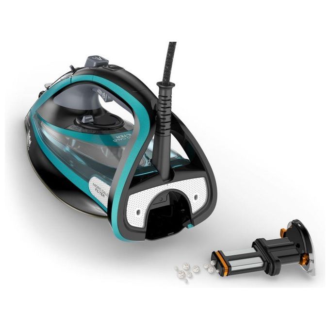 Tefal FV9844 Ultimate Pure Ferro da Stiro a Vapore Durilium Autoclean 3200W Nero Blu