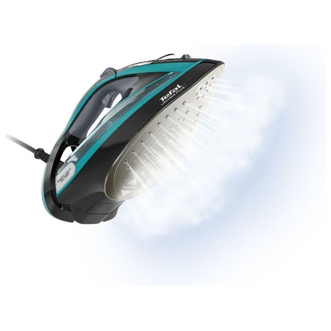 Tefal FV9844 Ultimate Pure Ferro da Stiro a Vapore Durilium Autoclean 3200W Nero Blu