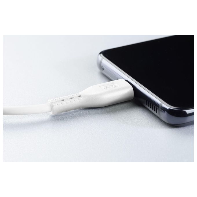 Cellular Line Power Cable Cavo USB-C per ricarica e trasferimento dati 0,6mt Bianco